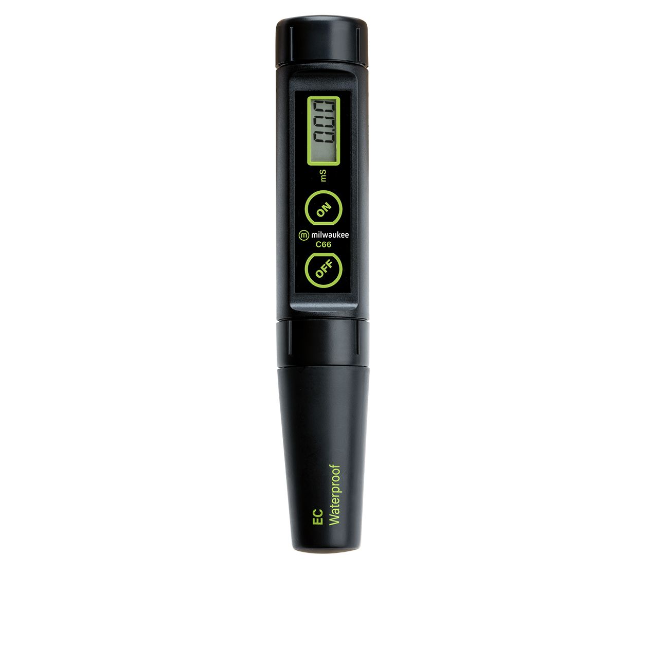 C66-Front-Cap-milwaukee C66 Waterproof High Range Conductivity Pen