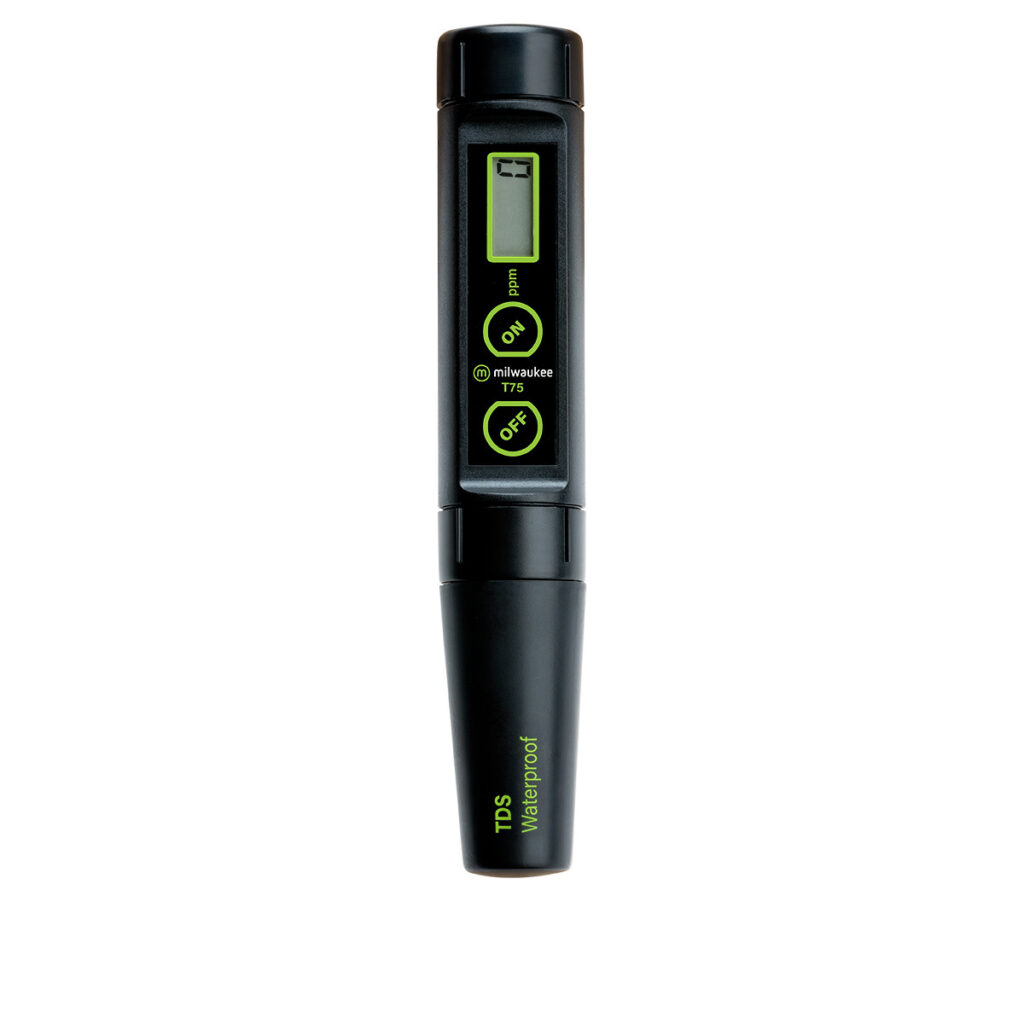 T75 Waterproof TDS Pen — Low Range Total Dissolved Solids TDS