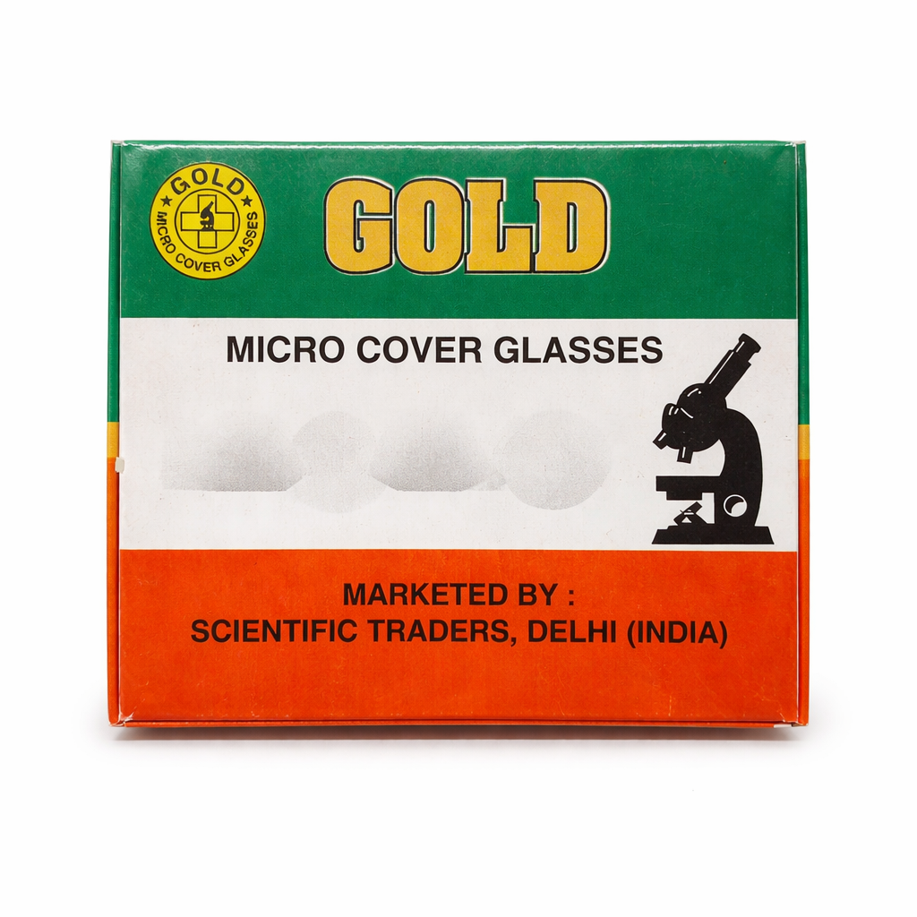 Micro Glass Coverslips gold