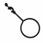 retort ring metal powder coated with bosshead