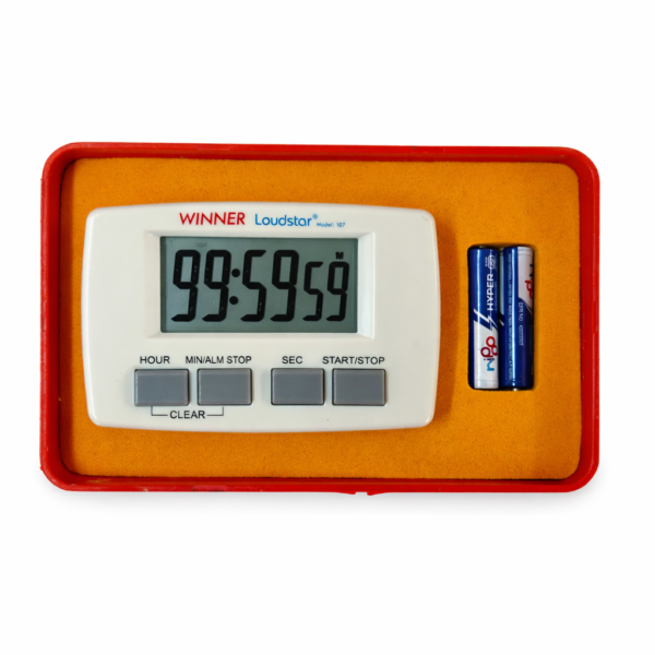 Raccer digital timer loudstar with lcd panel