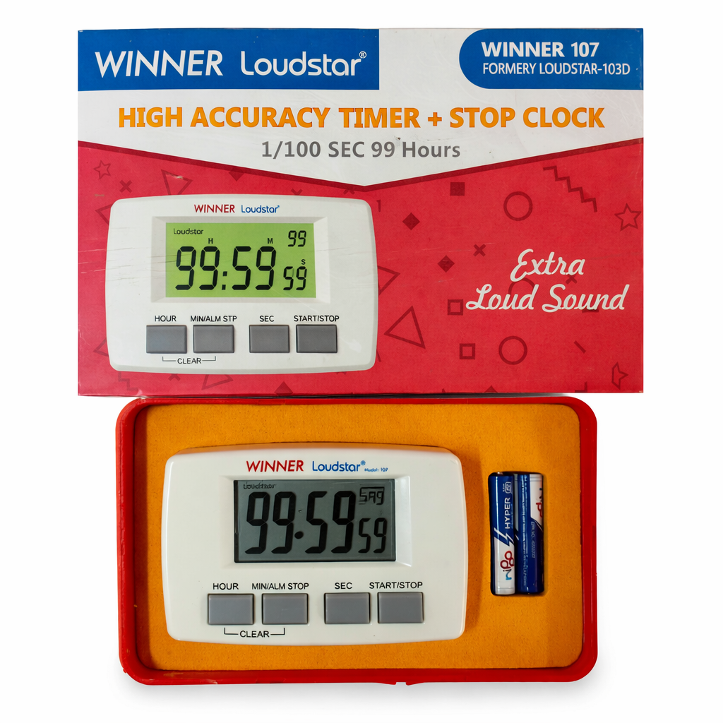 Raccer digital timer loudstar with lcd panel