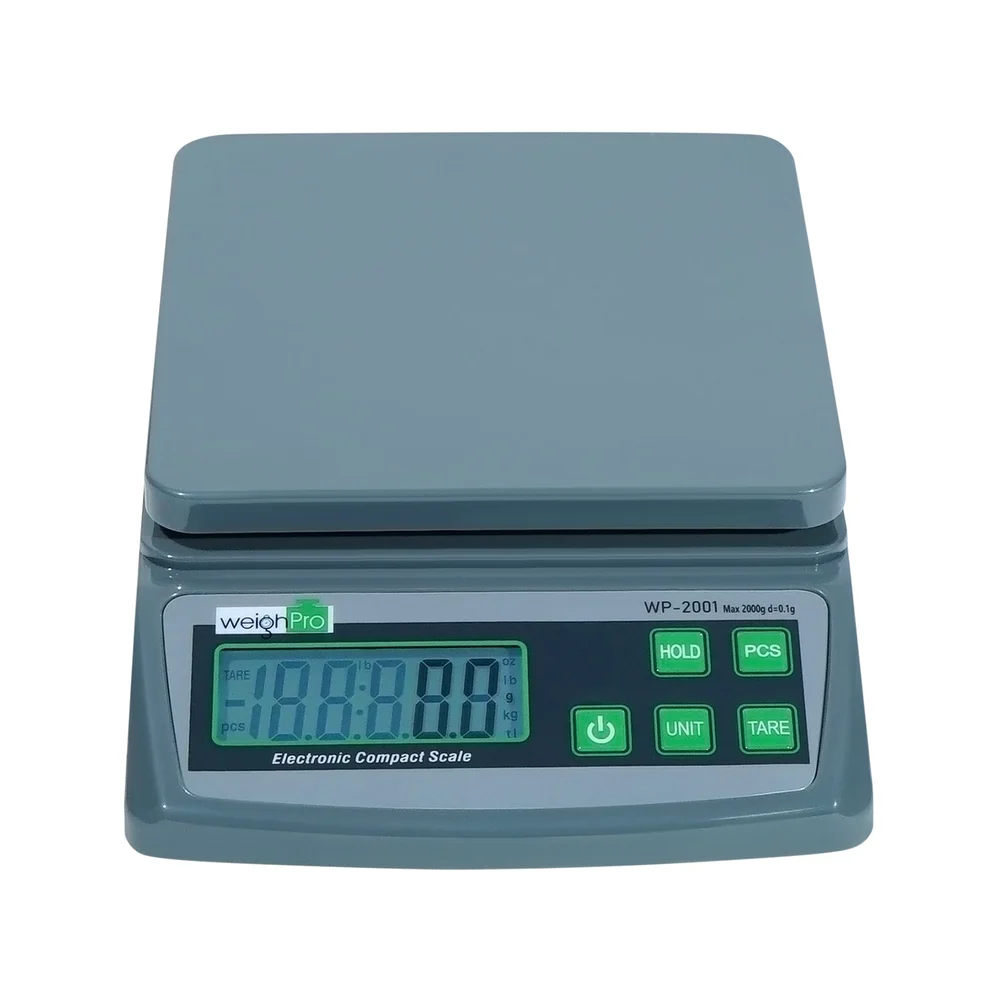 WP-2001 Digital Laboratory Balance (2 kg × 0.1 g) weighpro