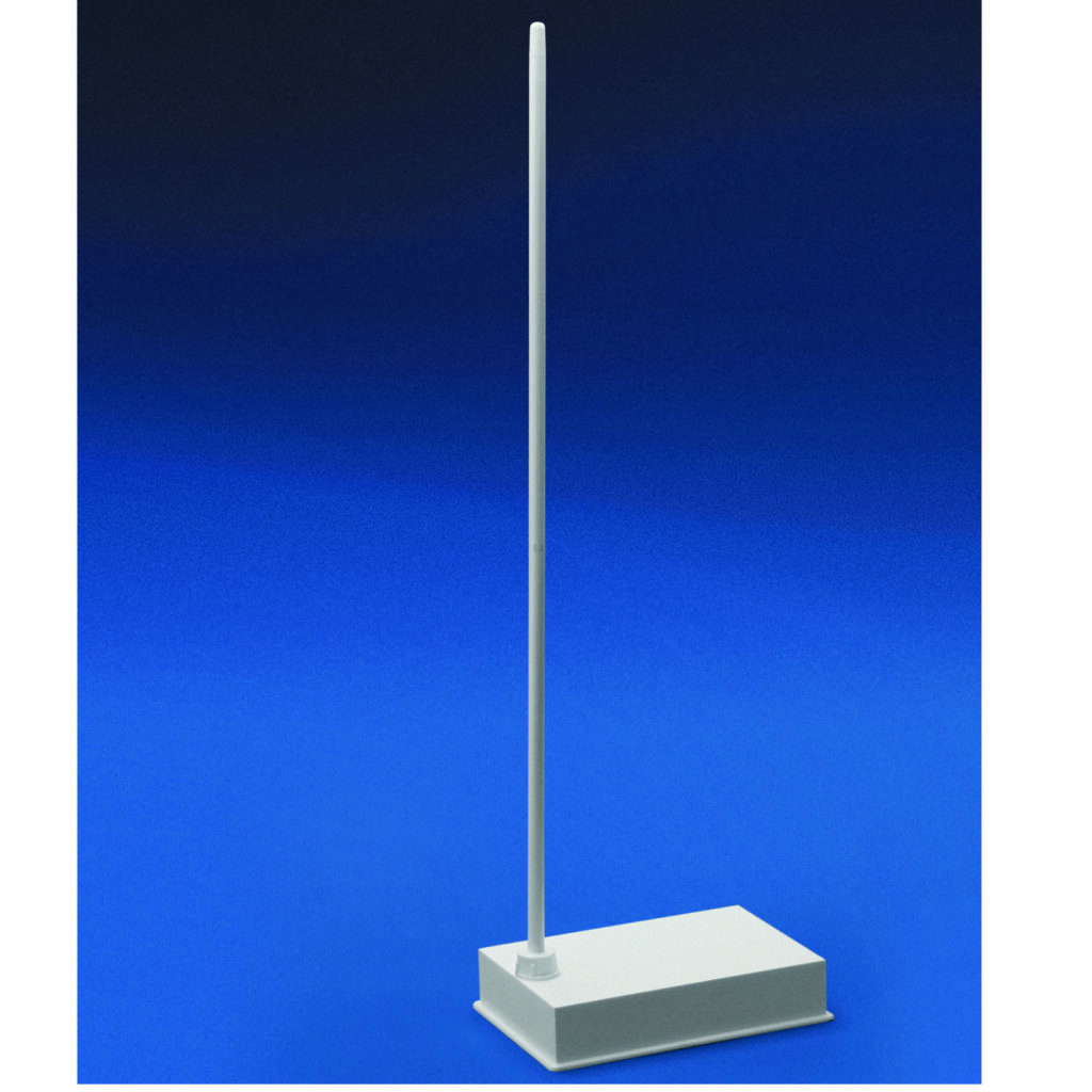 retort stand side hole