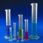 measuring cylinder plastic polylab
