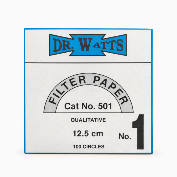 Filter Paper Dr.watt 12.5cm circles