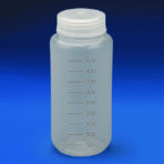 Reagent Bottle (Wide Mouth) PP | Printed Graduation | Polylab