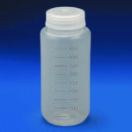 Reagent Bottle (Wide Mouth) PP | Printed Graduation | Polylab