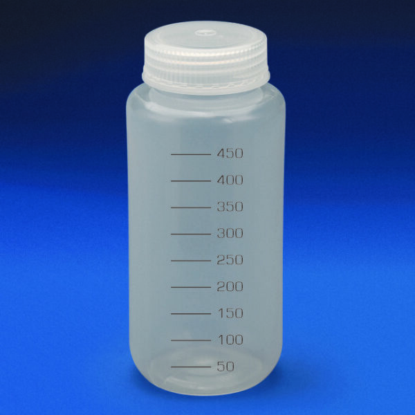 Reagent Bottle (Wide Mouth) PP | Printed Graduation | Polylab