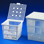 Test Tube Basket with Cover | Polylab